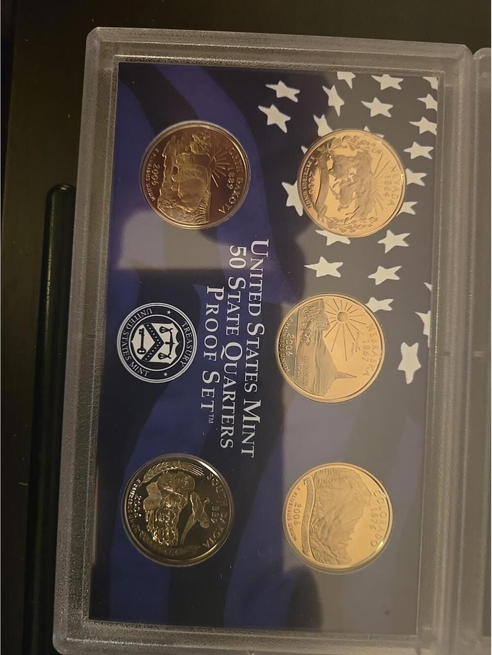 2006-S US Mint Proof Set 10 Coin Set OGP Original Government Packaging COA - Picture 2 of 7